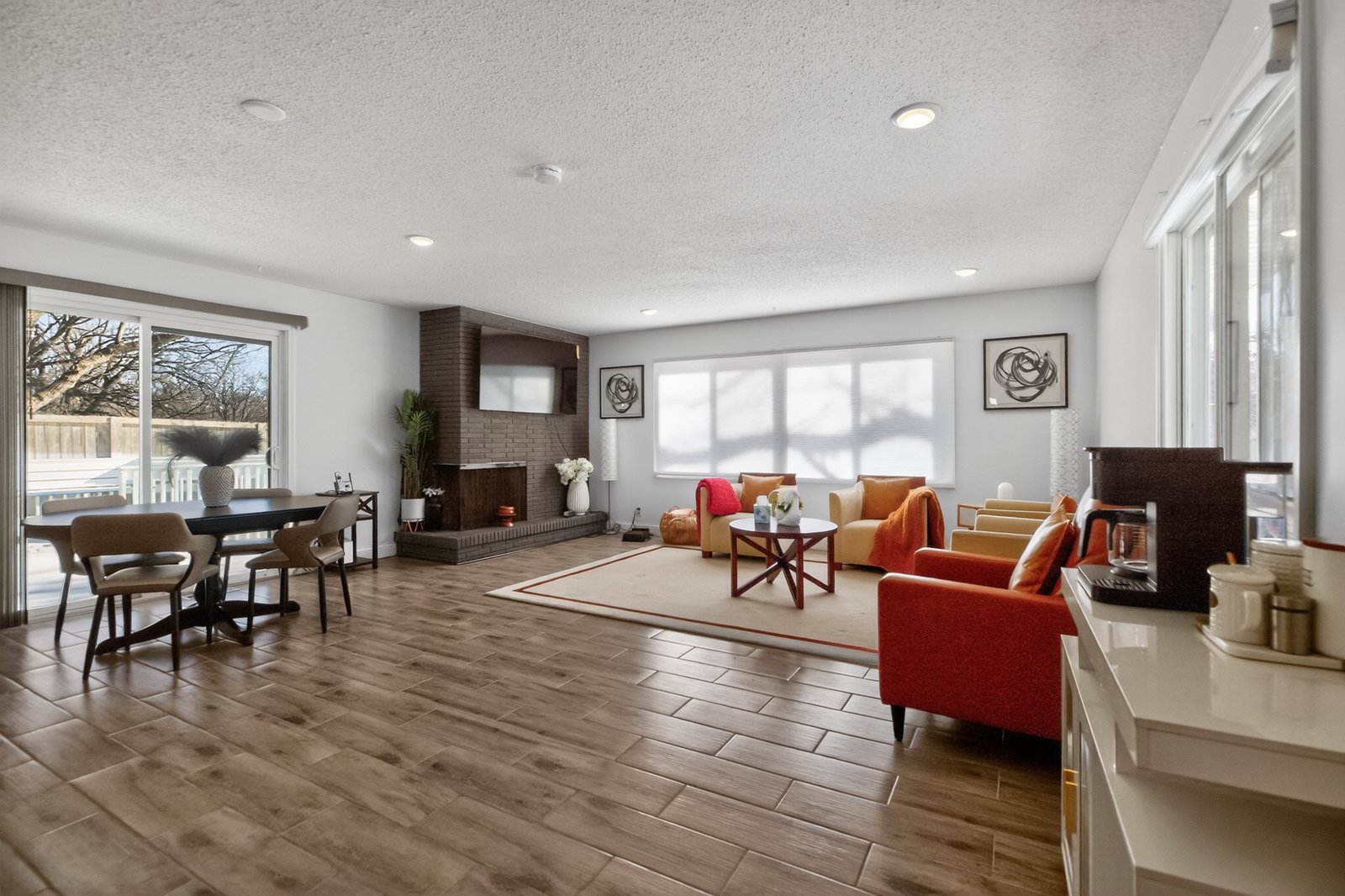 Spacious living area at Passion Assisted Living